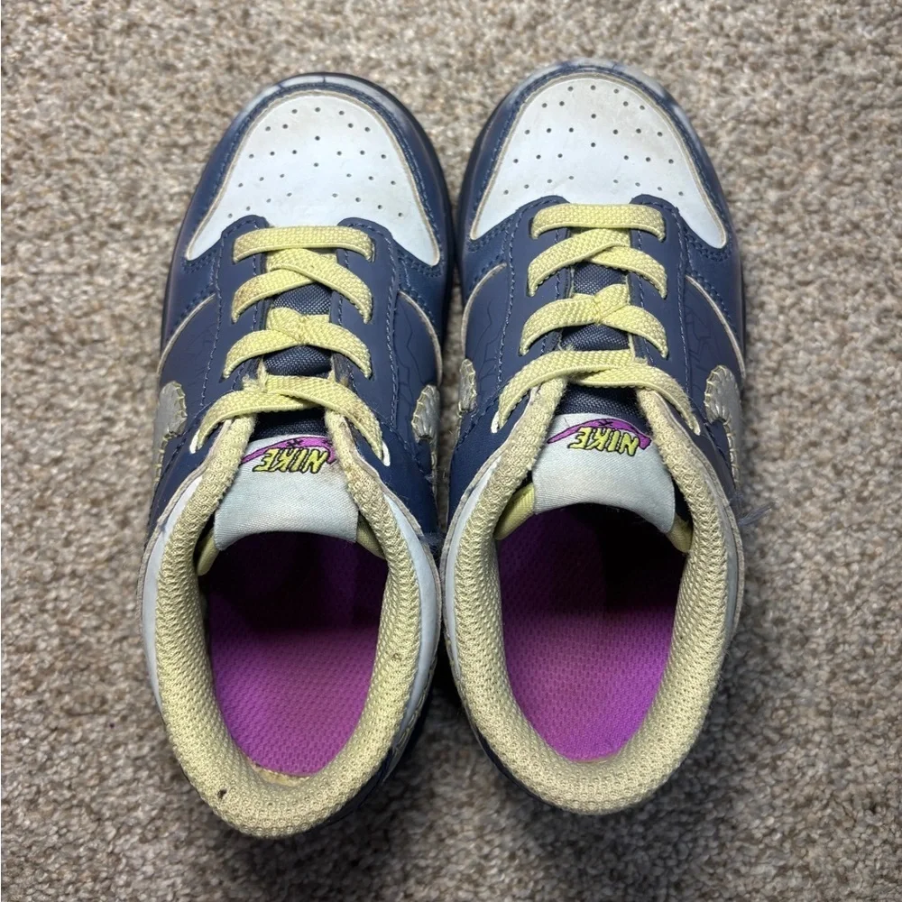 Nike Dunk Low Bp Halloween I Am Fearless Diffused Blue Sz 9C